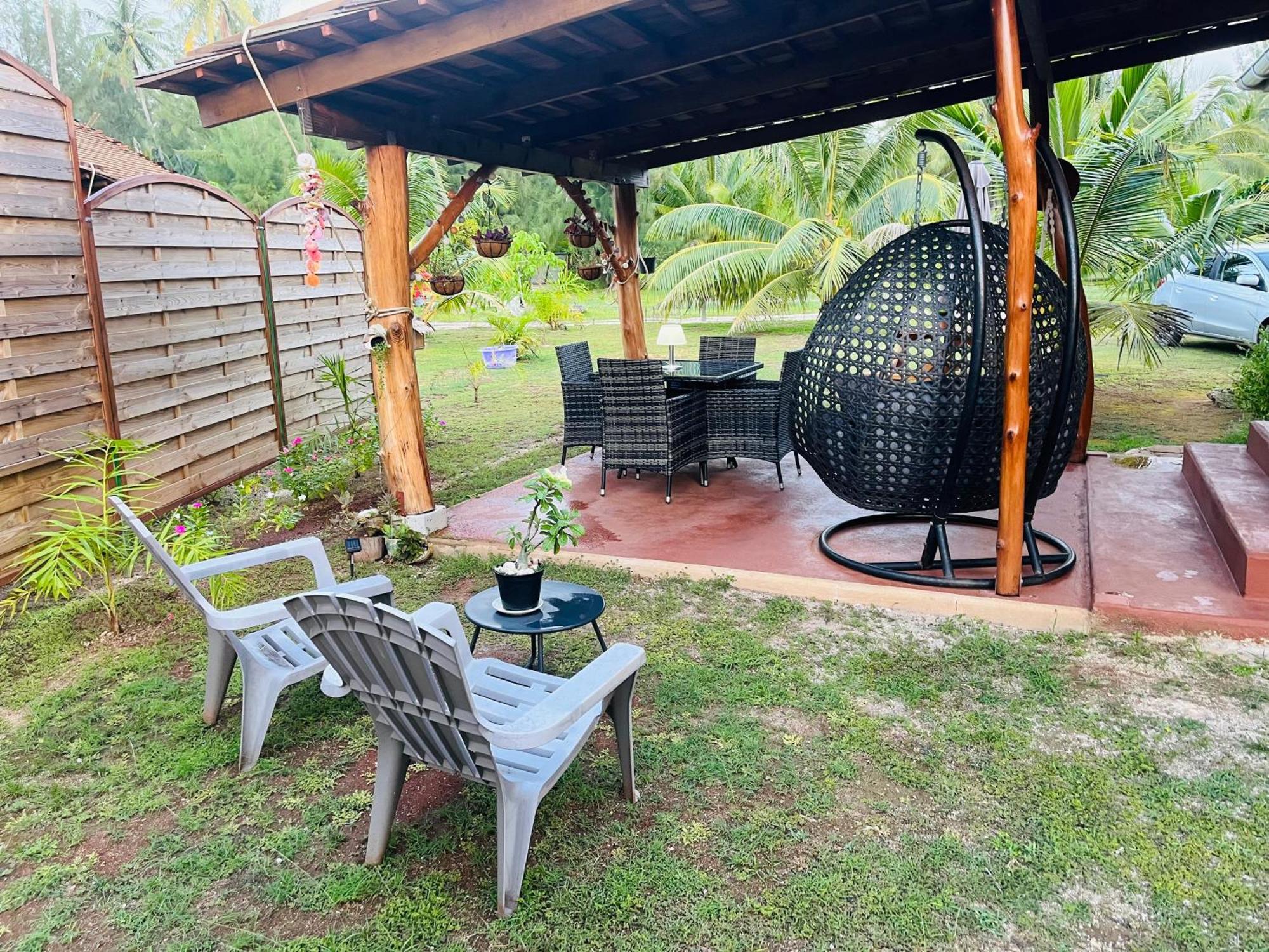 Bungalow Kura Moorea Eksteriør bilde